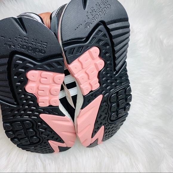 Adidas Originals Nite Jogger Black White Pink - Picture 5 of 6